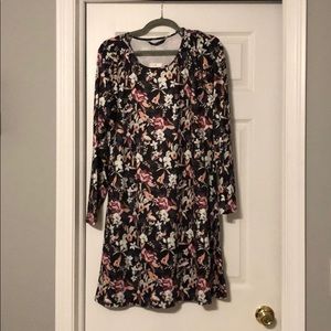 Black Floral Dress